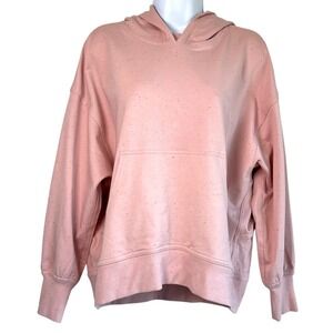 Lululemon Womens LA Back in Action‎ Hoodie Mink Berry Confetti Pink Size 4